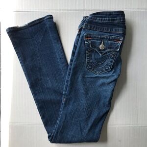 True Religion Women’s “Becky” Bootcut Low Rise Jeans Size 26